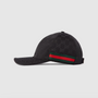 Casquette en toile GG Noir