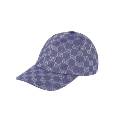 Casquette en toile GG Bleu