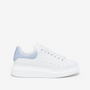 Sneakers Mcqueen femme Blanc/Bleu