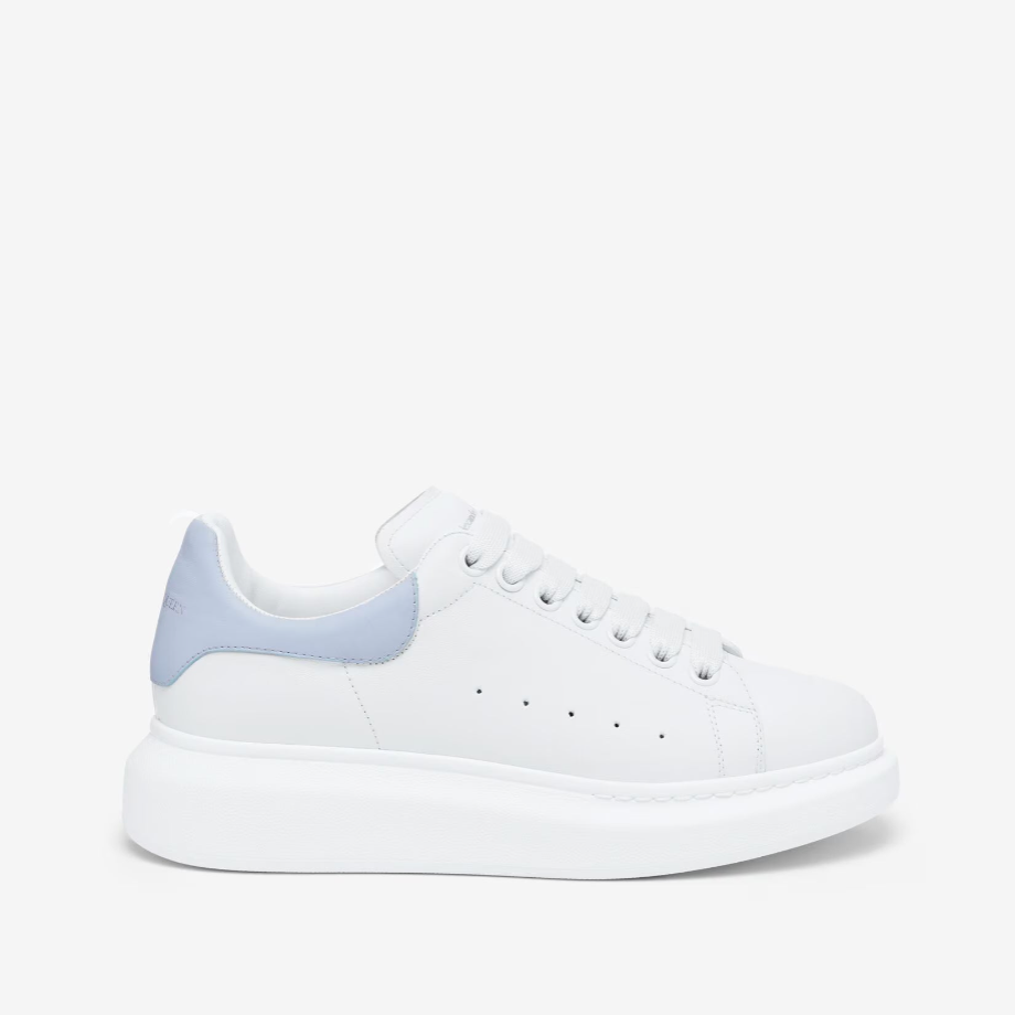 Sneakers Mcqueen femme Blanc/Bleu