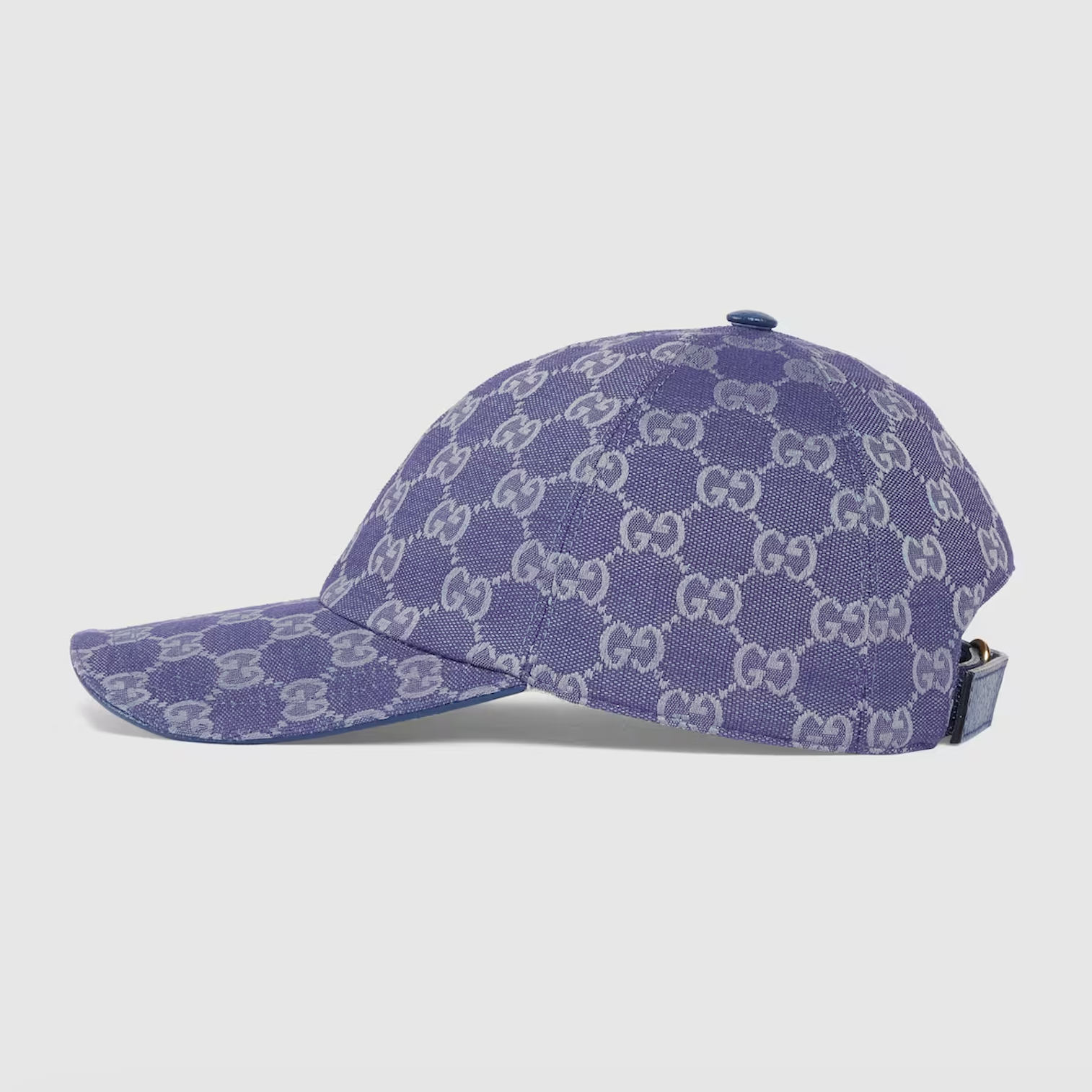 Casquette en toile GG Bleu
