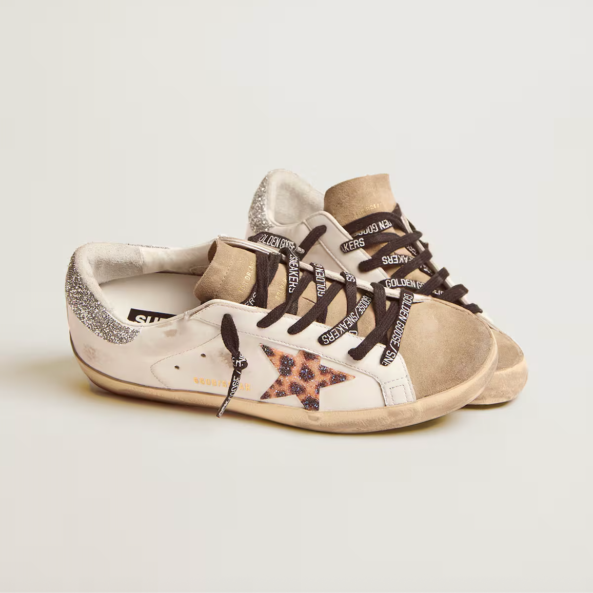 Super-Star femme leopard Swarovski