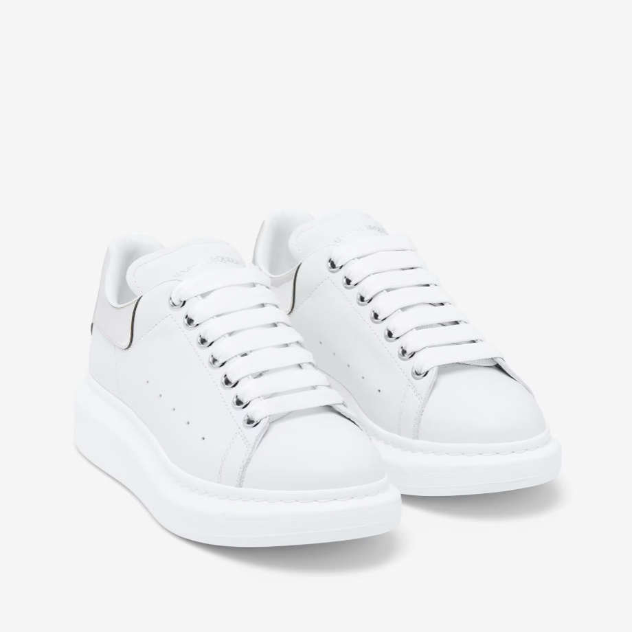 Sneakers Mcqueen femme Blanc/Argent