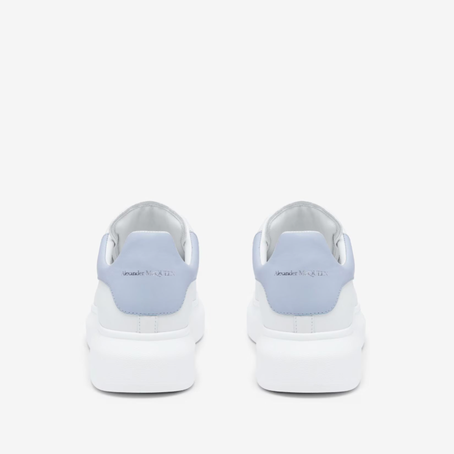 Sneakers Mcqueen femme Blanc/Bleu