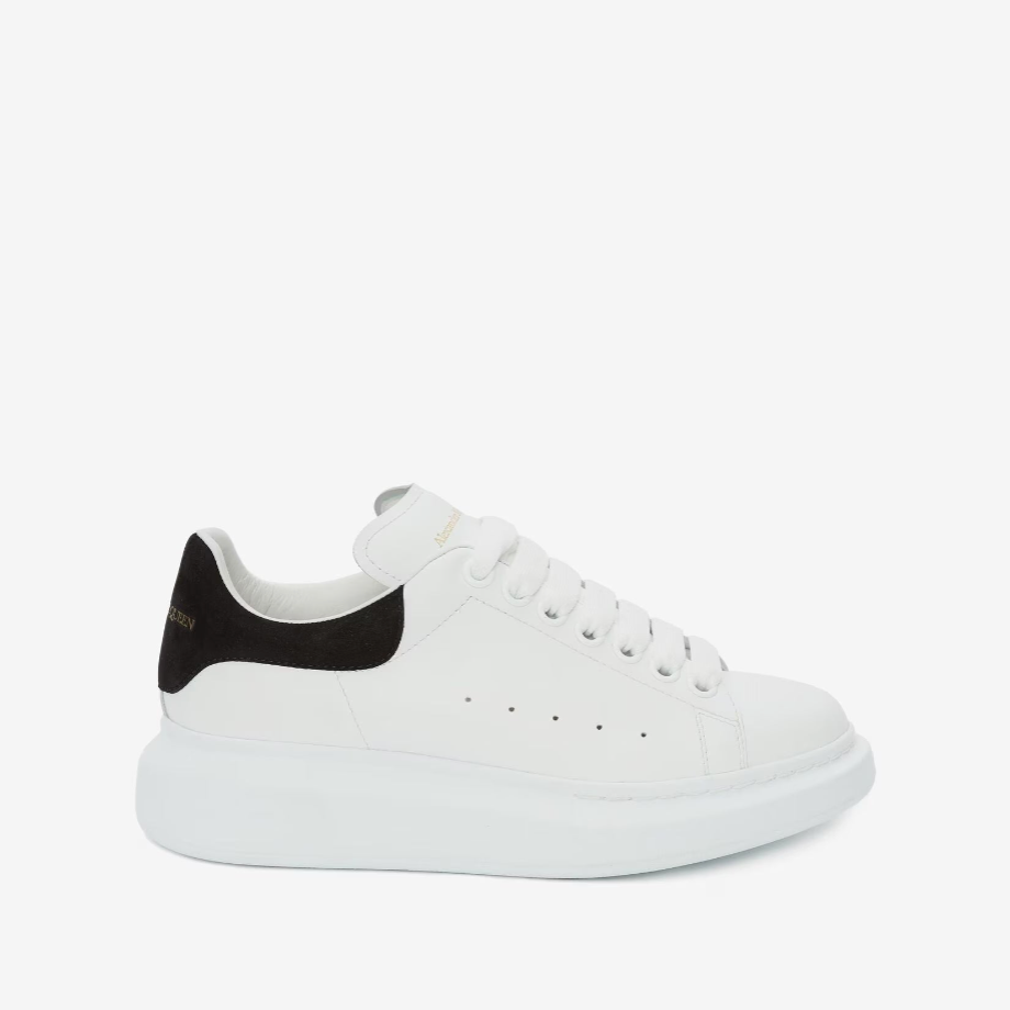 Sneakers Mcqueen femme Blanc/Noir