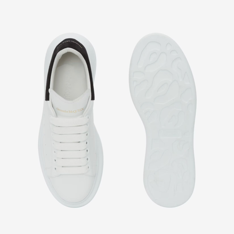 Sneakers Mcqueen femme Blanc/Noir