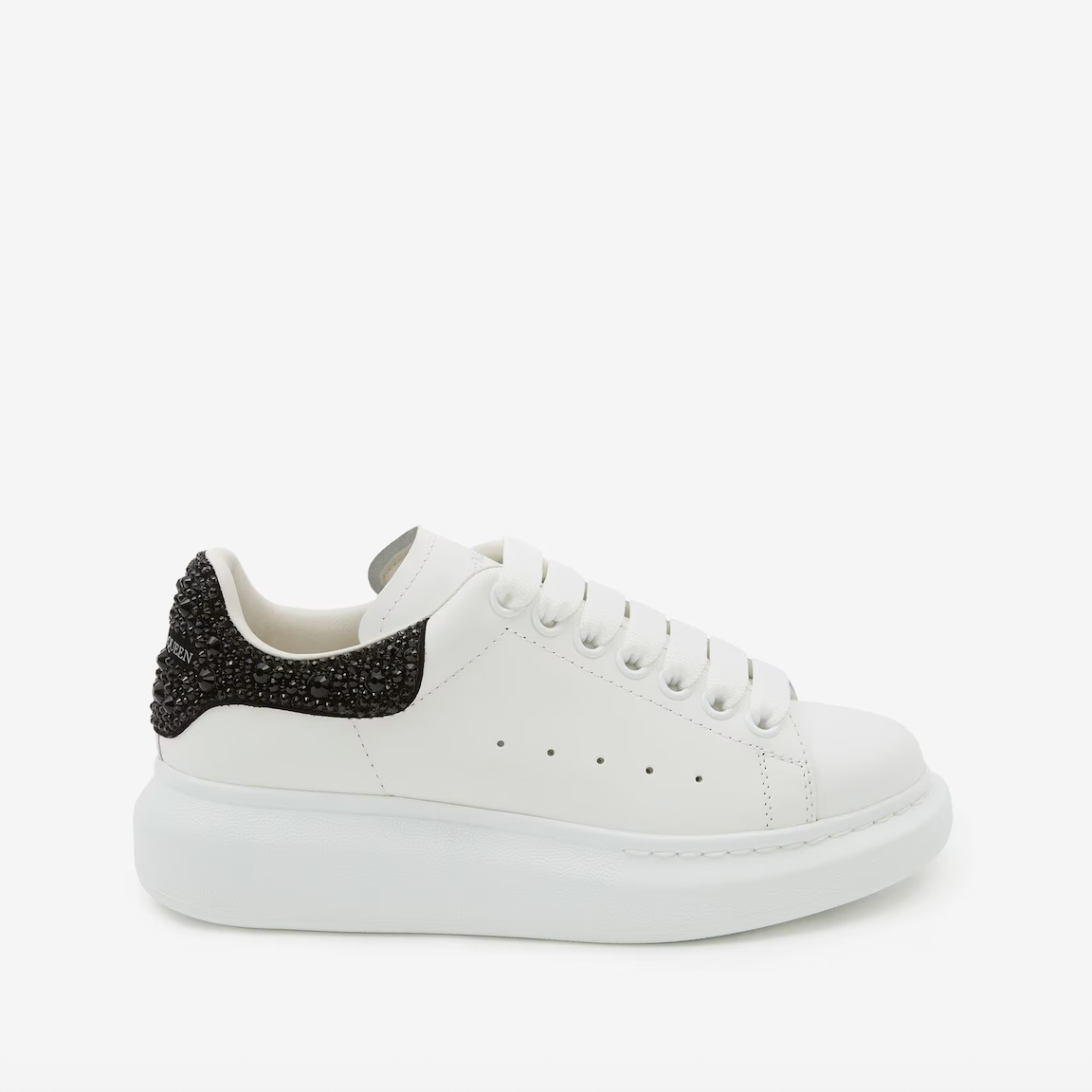 Sneakers Mcqueen femme Noir paillette