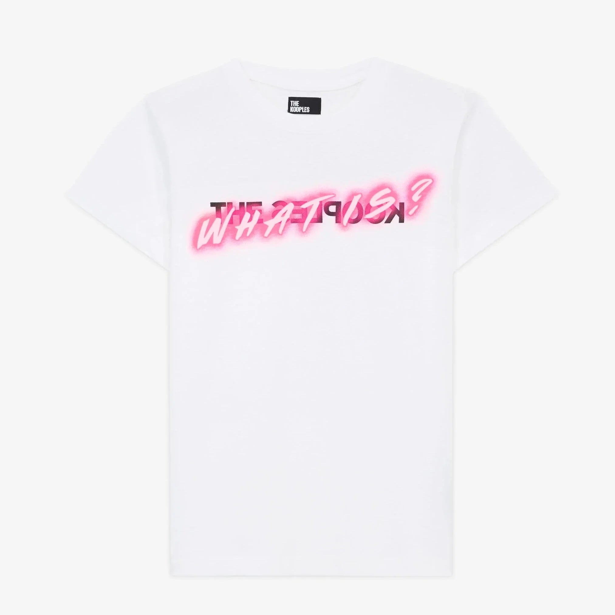 T-SHIRT WHAT IS NÉON BLANC
