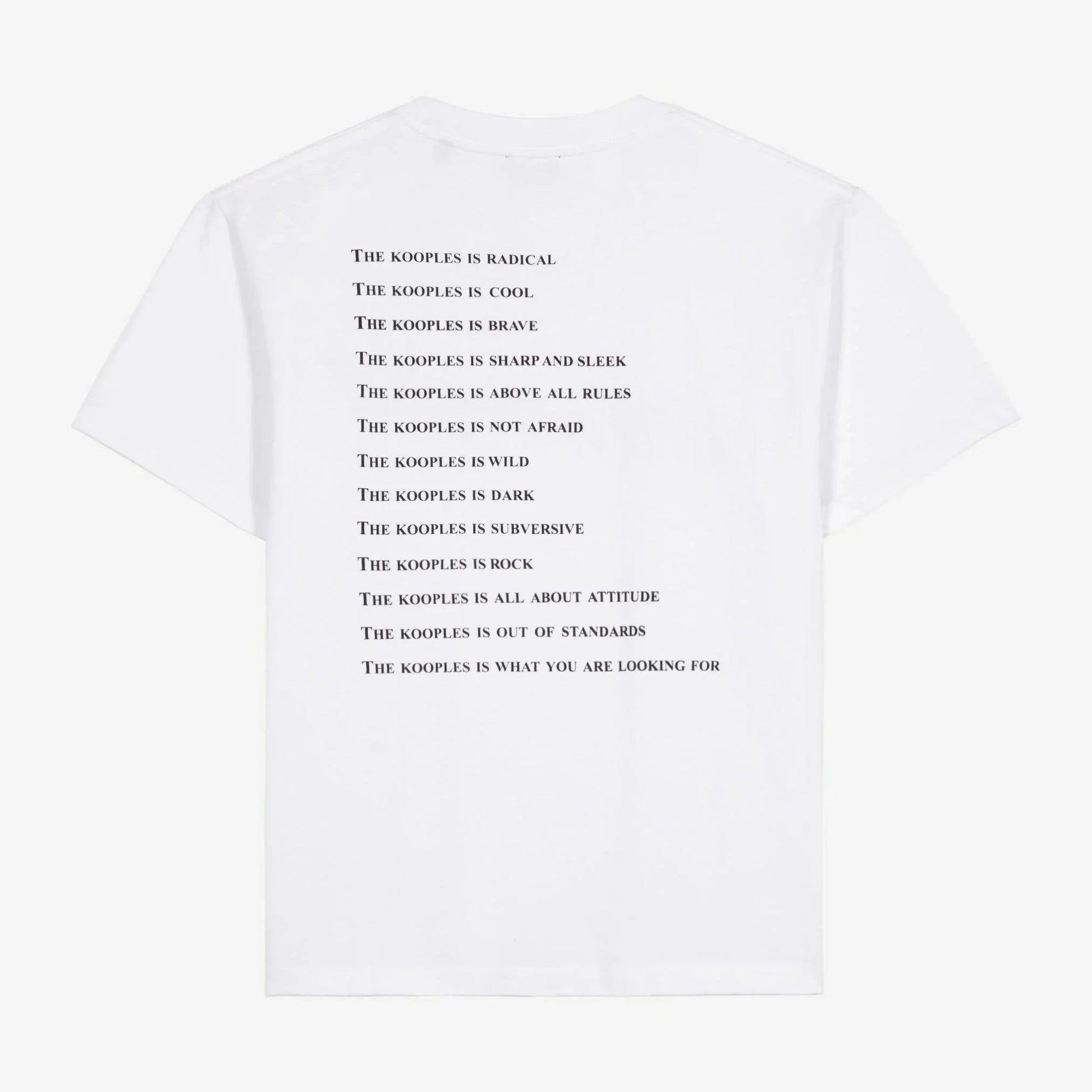 T-SHIRT WHAT IS BLANC