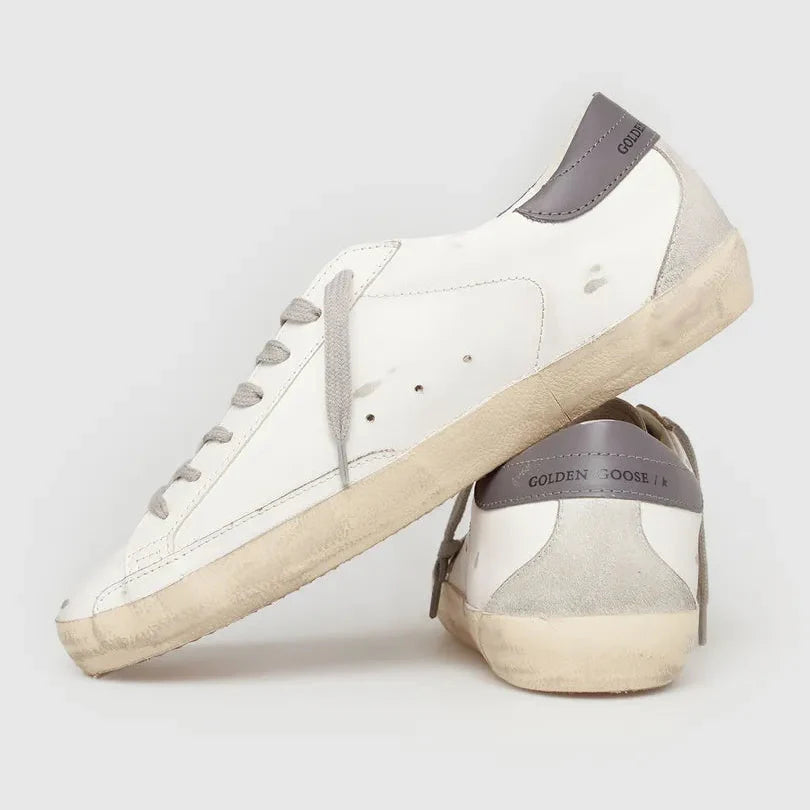 Super-Star homme Cuir Blanc